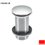 Донный клапан для раковины без перелива McAlpine CWU60-CB 1 1/4", хром