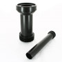 Комплект для инсталляции McAlpine ф90-260мм с манжетой, цвет черный FP45R-KIT3