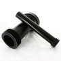 Комплект для инсталляции McAlpine ф90-260мм с манжетой, цвет черный FP45R-KIT3