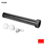 Соединительный патрубок McAlpin FP45R d45-308 мм пластик для унитаза