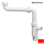 Сифон трубный McAlpine MRCAT32-HC плоский 1 1/4''х32мм