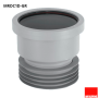 Муфта 120см McAlpine MRDC1-GR, прямая, раструбная, 110