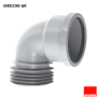 Муфта угловая McAlpine MRDC90-GR раструбная, 110