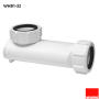 Сухой сифон для раковины McAlpine WHB1-32 MACVALVE 1 1/4 Ду32