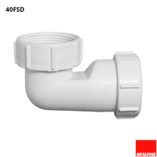 McAlpine 40FSD Отвод на 90 градусов 1 1/2"выход 40 мм компрес.