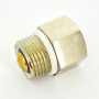 Клапан отсечной для воздухоотводчика НВ 1/4" х 3/8", никелированный 220N0100 Uni-Fitt