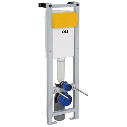 Инсталляция для унитаза OLI QUADRA PLUS 141945 узкая, пневмо — 141945