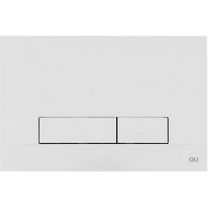 Кнопка смыва OLI Narrow 148300 Olipure, белая — 148300
