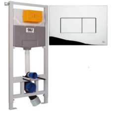 Комплект OLI120 ECO SANITARBLOCK с панелью KARISMA, хром глянцевый — 879235pKA00