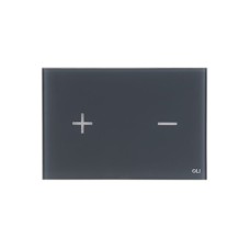 Панель смыва OLI GLASSY 878702, антрацит