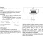 HL 310NHG.2 трап для балконов и террас DN 50/75/110 решетка 137х137мм