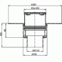 Воронка кровельная HL62BP/5 DN160