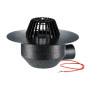 Воронка кровельная HL64.1F/1 DN110 с электрообогревом