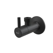 Угловой вентиль Alcaplast ARV003-Black G1/2, чёрный матовый