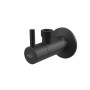 Угловой вентиль Alcaplast ARV003-Black G1/2, чёрный матовый