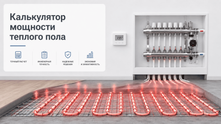 Калькулятор мощности теплого пола