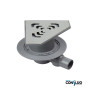 Душевой трап Pestan Confluo Standard Angle 1 13000013, для угловой установки, решетка 20х20см