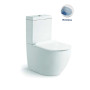 Унитаз-компакт с бачком и сидением 630x380 Vincea Globo VT2-14 безободковый