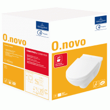 Villeroy&Boch O.novo 5660H101 Унитаз подвесной, в комплекте с сидением (микролифт), комплект