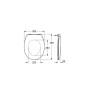 GROHE Bau Ceramic 39492000 Сидение для унитаза, без микролифта