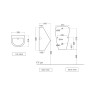 Писсуар Jaquar URS-WHT-13253O