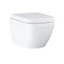 Унитаз подвесной GROHE Euro Ceramic 39554000 с сиденьем, альпин-белый, Triple Vortex