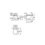 Унитаз подвесной GROHE Euro Ceramic 39554000 с сиденьем, альпин-белый, Triple Vortex