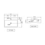 Jaquar Florentine FLS-WHT-5931 Раковина 52х37см