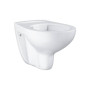 Унитаз подвесной безободковый GROHE Bau Ceramic 39427000, (без сиденья), альпин-белый