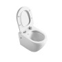 Унитаз подвесной Vincea Corsa VT1-26 безободковый, цвет белый, ультратонкое soft-close сиденье