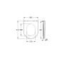 GROHE 39577000 Сиденье для унитазов серии Essence Ceramic  (с микролифтом Soft Close)