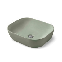 Раковина накладная 500x400x140h прямоугольная Vincea VBS-101MG