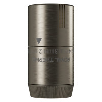 Термостатическая головка жидкостная Royal Thermo Design M30×1,5 (никель матовый), арт. RATHDN13015NM