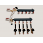 Этажный коллектор TES UDFC-50-5L-32-25-25-15 ДУ32