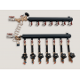 Этажный коллектор TES UDFC-50-7L-32-25-25-15 ДУ32