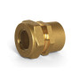 Муфта обжимная латунная с резьбой ВР 25-1" мм Stahlmann EasyFix SSFL250001BEF