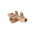 Водорозетка проходная 16x1/2" Rehau RX+ 14562913001 бронза