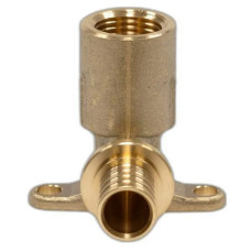 Водорозетка удлинённая 16x1/2" Rehau MX 11093711001 DZR-латунь