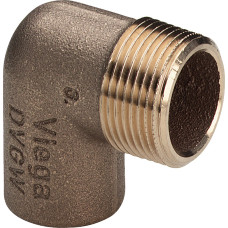 Угол 90° DN 28×1" Viega 149970 бронза