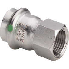 Муфта 22 мм×1/2" Viega 436612 нержавеющая сталь