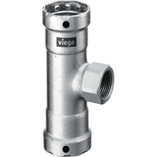 Тройник DN 1"-1-2"-1"×1/2" Viega 695187 сталь
