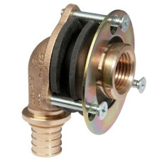 Водорозетка для гипсокартона 20x1/2" Rehau RX+ 14563753001 бронза