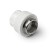 Муфта комбинированная под ключ сварка-В PPR 75-2 1/2" Pro Aqua PA225 | PA22526P полипропилен белый
