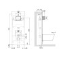 Инсталляция для унитаза OLI 120 ECO 879235 пневмо