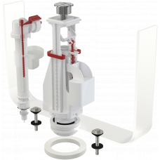 Комплект арматуры для бачка унитаза Alcaplast SA08AS 3/8" CHROM