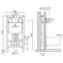 Инсталляция OLI 74 601801mSl00 с кнопкой Slim