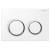 Кнопка смыва Geberit Omega20 115.085.KJ.1 белая/хром