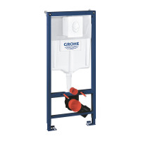 Инсталляция для унитаза 3 в 1 Grohe Rapid SL 38722001 комплект с белой кнопкой
