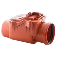 Клапан обратный канализационный РосТурПласт для трубы 160 | 32714 канализационный обратный клапан для системы канализации, клапан для трубы