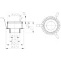 Противопожарная муфта HL860 для серии HL-Perfekt
